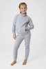 Legginsy jeździeckie młodzieżowe EMMIE - Horze - ash grey